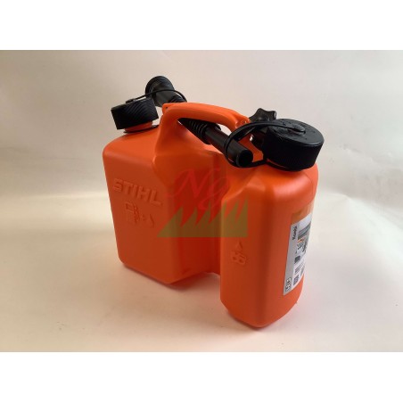 STIHL orangefarbener Kombitank Kraftstoffinhalt 3 L - Öl 1,5 L