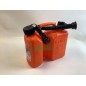 STIHL orangefarbener Kombitank Kraftstoffinhalt 3 L - Öl 1,5 L