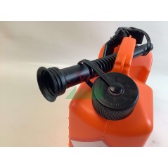 STIHL orangefarbener Kombitank Kraftstoffinhalt 3 L - Öl 1,5 L | Newgardenstore.eu