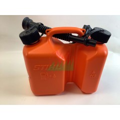 STIHL orangefarbener Kombitank Kraftstoffinhalt 3 L - Öl 1,5 L | Newgardenstore.eu