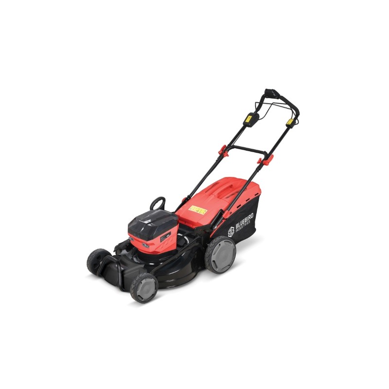 Cortacésped a batería BLUEBIRD LM23-51, potencia máxima 2500W, ancho de corte 51cm
