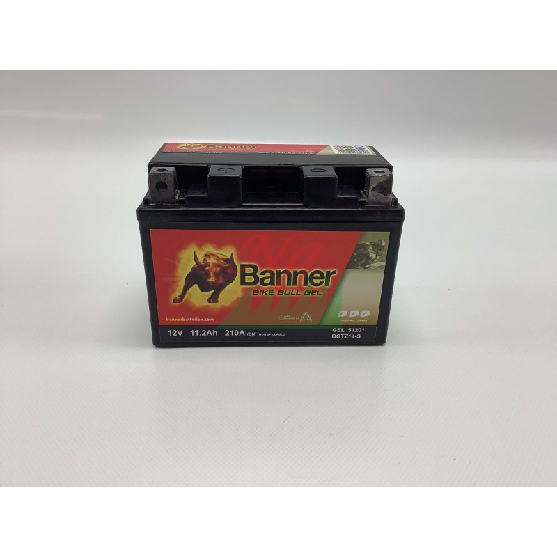 Batteria trattorino tagliaerba rasaerba BANNER Bike Bull Gel 12V 11Ah GEL51201 MTD