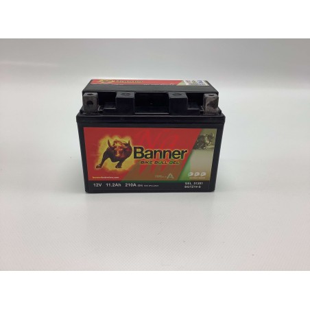 Batterie tracteur tondeuse BANNER Bike Bull Gel 12V 11Ah GEL51201 | Newgardenstore.eu