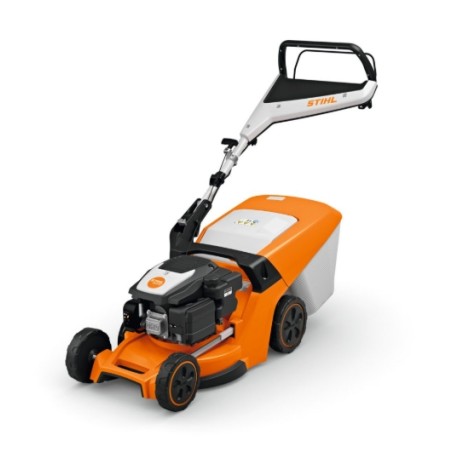 STIHL RM 443 139 cc petrol lawnmower 41 cm cut 41 cm collection 55 L push mower