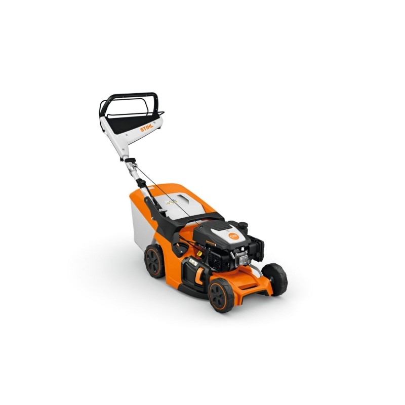 STIHL RM 443 T 139cc Lawn Mower Cut 41 cm 4 in 1 Basket 55 Lt Self-Propelled