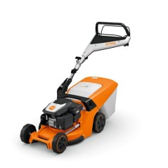 Cortacésped STIHL RM 443 T 139cc Corte 41 cm 4 en 1 Cesta 55 Lt Autopropulsada