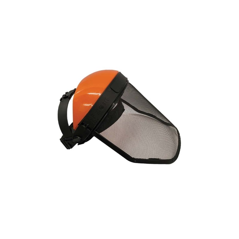Visera profesional con malla metálica BLUEBIRD, elevable y ajustable