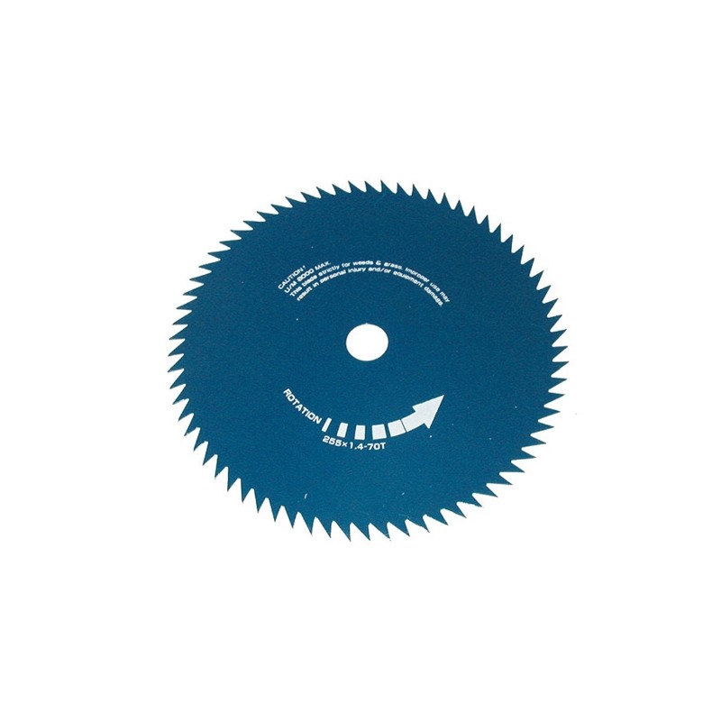 Lame de scie circulaire en acier anti-fouling BLUEBIRD pour débroussailleuses