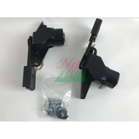 Accessorio staffe di aggancio rapido RAC per trattorini frontali ORIGINALE STIGA