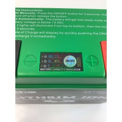 Batteria al litio SKYRICH trattorino tagliaerba capacita' 22Ah tensione 12V leggerissima | Newgardenstore.eu