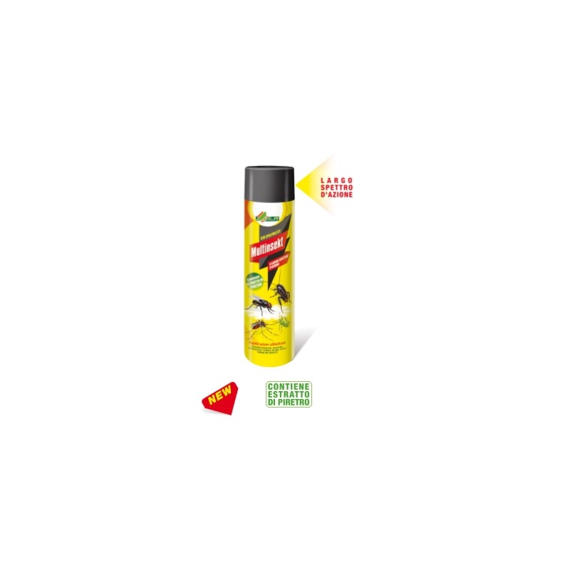 Insetticida spray AL.FE contro insetti striscianti volanti acari MULTINSEKT
