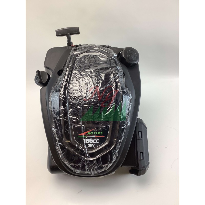 Moteur complet LONCIN A166 166cc, arbre vertical 22x80mm, démarrage manuel