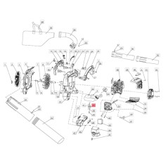 Ojal para manguera de soplador BLUE BIRD BLV281 ORIGINAL 02080030025