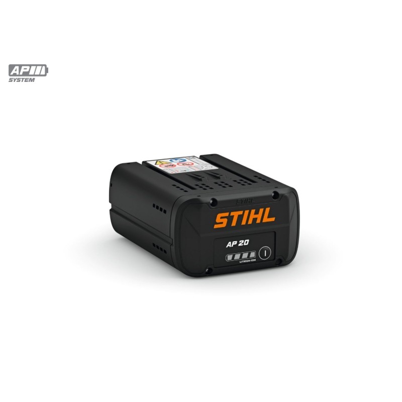 Batteria agli ioni di litio STIHL AP20 tensione 36V capacita' 2Ah 4 led ricarica