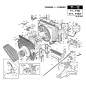 Puleggia motore Kubota 1105 1505 TURBO1 ORIGINALE GIANNI FERRARI 00.61.00.0500