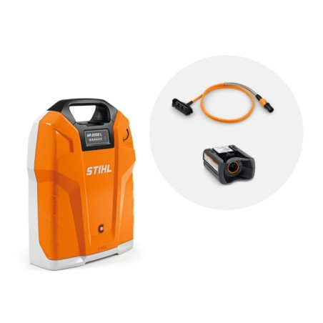 STIHL AR2000L battery with AR L connection cable and AP adapter included | Newgardenstore.eu