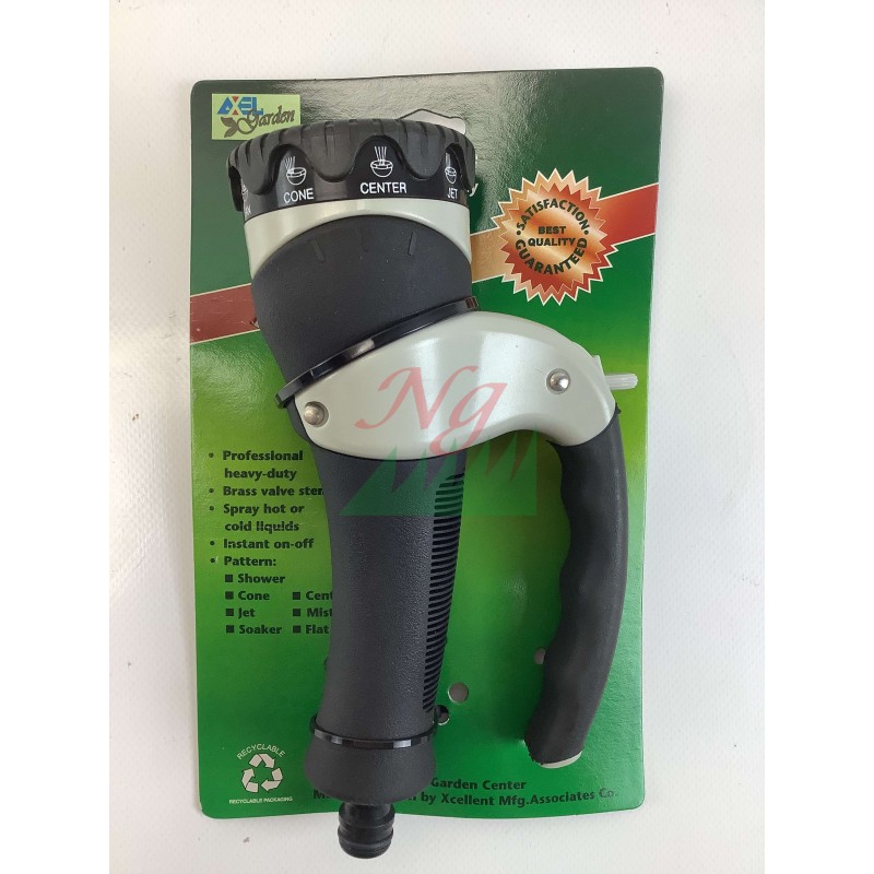 Lance avec manche ergonomique pour jet de jardin avec différents modes