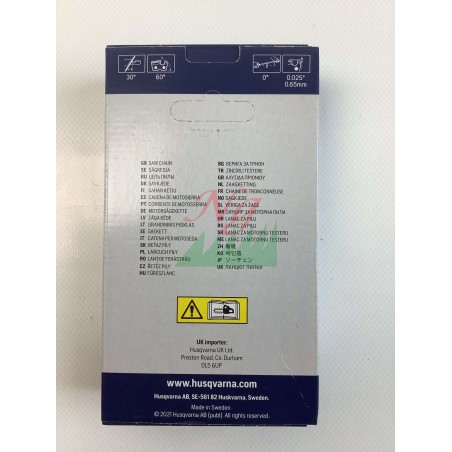 Cadena para motosierra HUSQVARNA X-CUT S35G, espada de 50 cm, paso ...