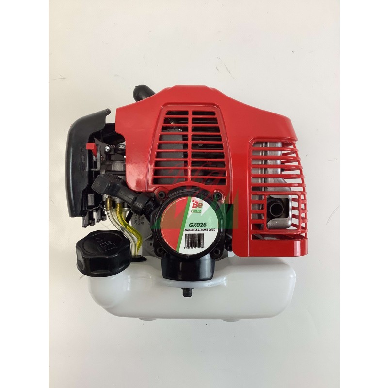 Motore completo a scoppio 2 tempi per decespugliatore 26cc diam. frizione 52mm