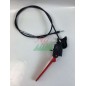 Juego de cables de freno de motor PM KW con palanca roja para cortadoras de césped GRIN PRT-1352 ORIGINAL