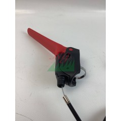 Juego de cables de freno de motor PM KW con palanca roja para cortadoras de césped GRIN PRT-1352 ORIGINAL | Newgardenstore.eu