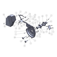 SCREW TBQS 8x16 ORIGINAL GRIN BCH-0051
