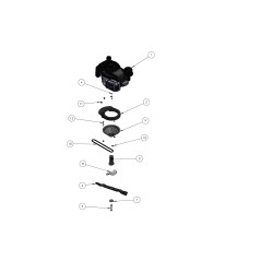 Goupille à double filetage M8-M10 ZB ORIGINAL GRIN PRT-1350 | Newgardenstore.eu