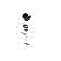 Goupille à double filetage M8-M10 ZB ORIGINAL GRIN PRT-1350