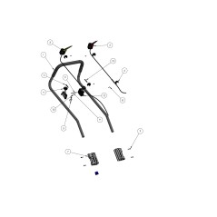 PM KW ORIGINAL GRIN PRT-1351 Juego de cables de estrangulación