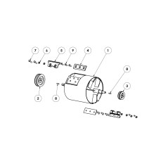 ORIGINAL BIOCH-100 Flywheel GRIN BCH-0573 | Newgardenstore.eu