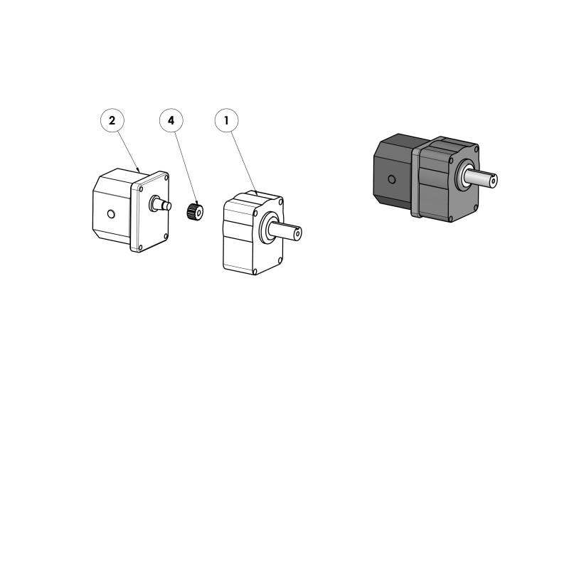 ORIGINAL GRIN BCH-0474 Belt Drive Support