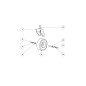 Wheel pin 130 BIOCH-100 ORIGINAL GRIN BCH-0663