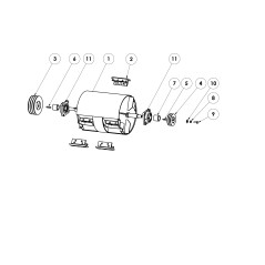 Entretoises de volant moteur BIOCH-150 ORIGINAL GRIN BCH-0407 | Newgardenstore.eu