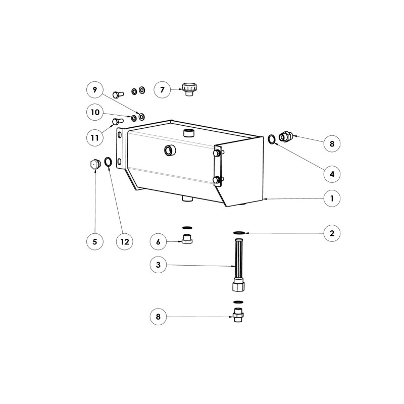 Rondelle en cuivre ORIGINALE GRIN BCH-0671 3.4