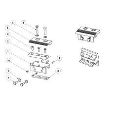 TEIF screw M12x50 UNI5739 ISO4017 ORIGINAL GRIN BCH-0414