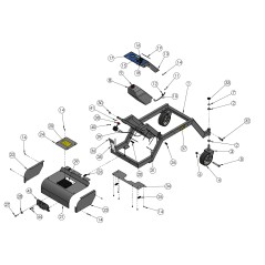 Autocollant de sécurité XM ORIGINAL GRIN PRT-1585 | Newgardenstore.eu