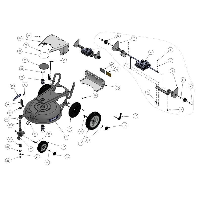 Tornillo trilobulado TCBIC M4x6 (020975406) ??ORIGINAL GRIN PRT-1608