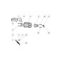 Tuerca hexagonal normal M6 UNI5588 ISO4032 ORIGINAL GRIN BCH-0636