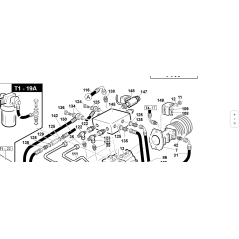 Blocco valvole x trasm.idr.T1W-T4 ORIGINALE KUBOTA GIANNI FERRARI 00.41.00.3020