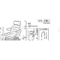 Grammer seat pneum.MSG95G/721 ORIGINAL KUBOTA GIANNI FERRARI 00.73.00.0028