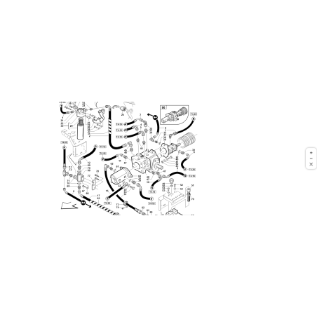 Turbo 4C pump support assembly ORIGINAL KUBOTA GIANNI FERRARI 01.90.00.0400 | Newgardenstore.eu