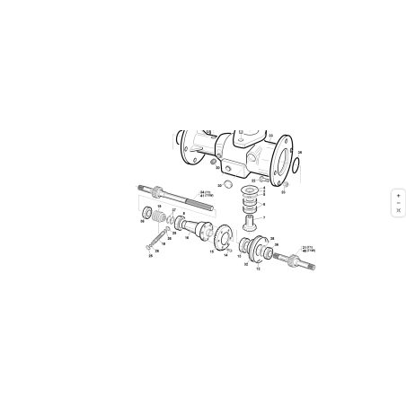 Turbo 1-2-4 Vorderachsdifferential ORIGINAL KUBOTA GIANNI FERRARI 01.90.00.0730 | Newgardenstore.eu