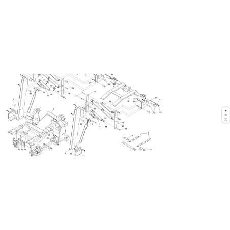 COMPLETE BASKET SUPPORT VRN ORIGINAL KUBOTA GIANNI FERRARI 91001840000 | Newgardenstore.eu