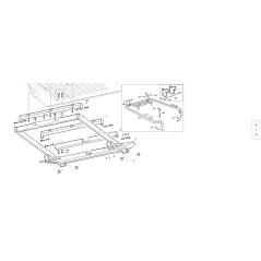 TELAIO PERIMETRALE VRN ORIGINALE KUBOTA GIANNI FERRARI 95414100000 | Newgardenstore.eu