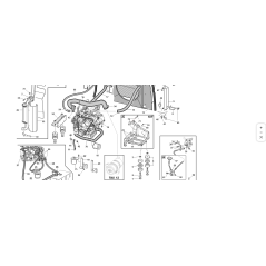 KIT DE SUPPORT MOTEUR DX GT280 PREMIUM ORIGINAL KUBOTA GIANNI FERRARI 95597190000 | Newgardenstore.eu