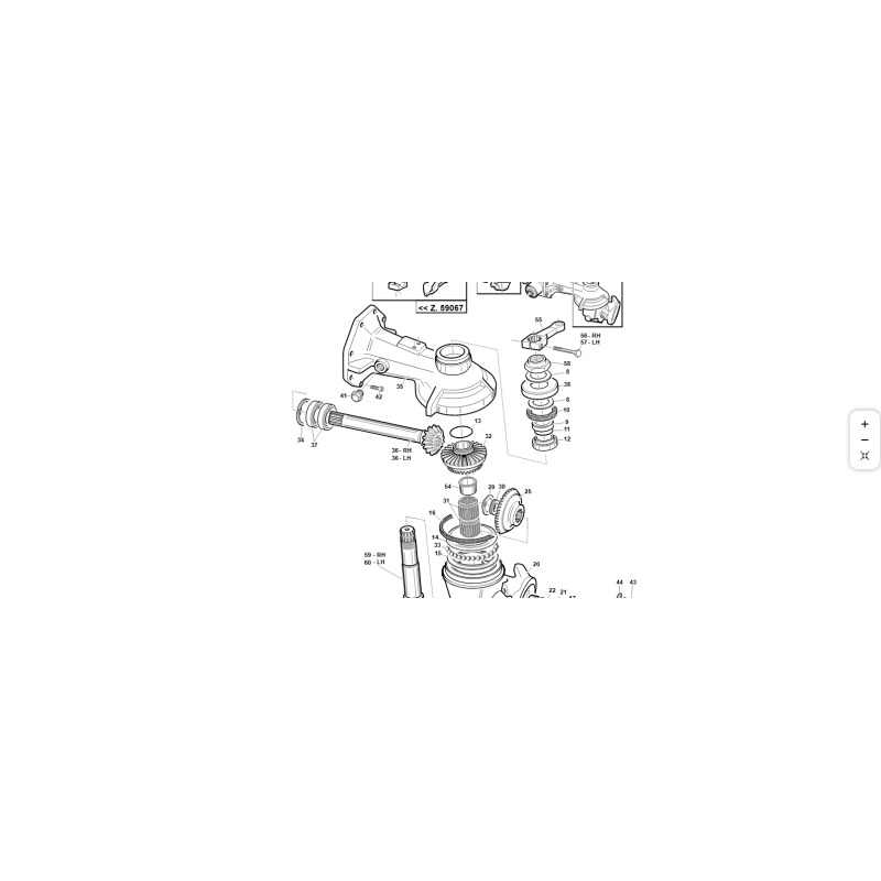 Rear axle half-shaft support T4 ORIGINAL KUBOTA GIANNI FERRARI 01.01.00.0160