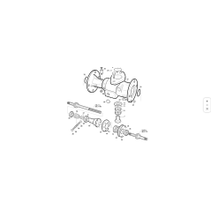 Arbre de roue long avec engrenage Z.15 x T1W ORIGINAL KUBOTA GIANNI FERRARI 01.40.00.1682 | Newgardenstore.eu