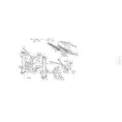 Ascenseur Triangle SN T4 ORIGINAL KUBOTA GIANNI FERRARI 01.50.00.5130 | Newgardenstore.eu