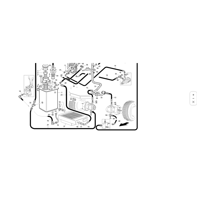 TUBO RITORNO Ø20X2.5 ORIGINALE KUBOTA GIANNI FERRARI 92013000001