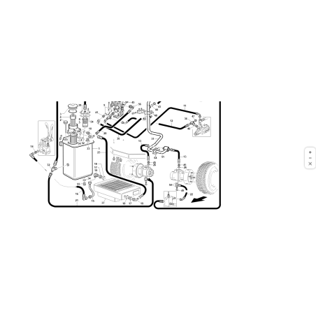 TUBO RITORNO Ø20X2.5 ORIGINALE KUBOTA GIANNI FERRARI 92013000001 | Newgardenstore.eu